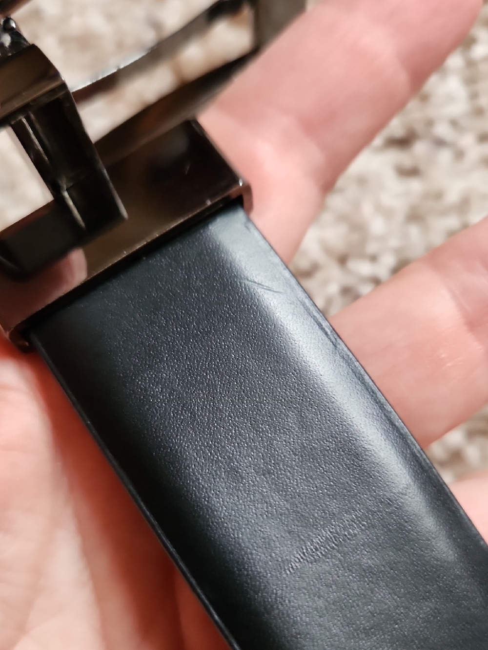 Reversible Leather Belt - Picture 7 of 8